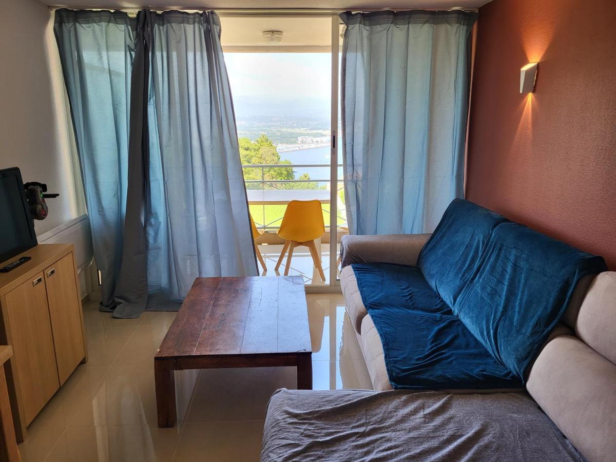 Vue Mer Et Esterel Sur La Baie De Cannes 테울쉬르메르 외부 사진